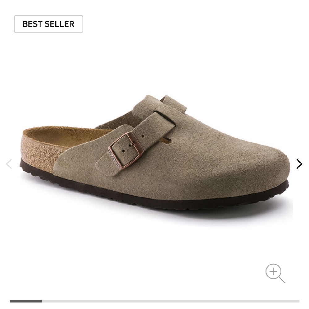 Birkenstock Boston Suede Clog